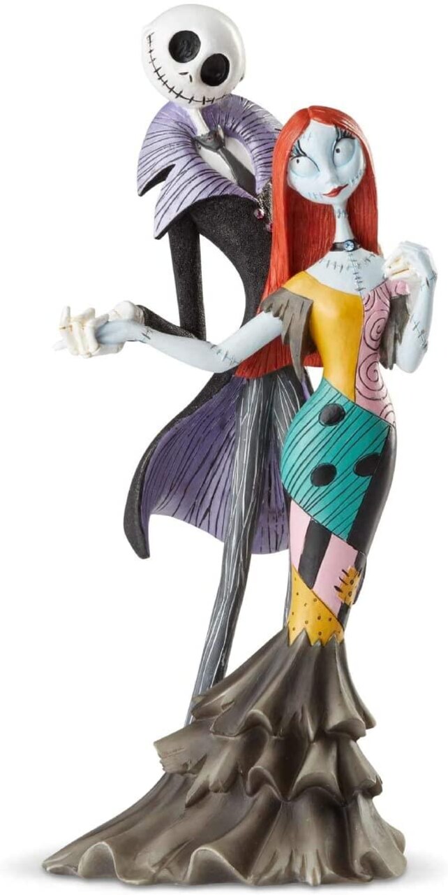 Nightmare Before Christmas Jack & Sally 8.74 Inch Enesco Statue